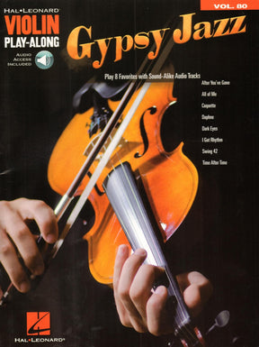 Gypsy Jazz Favorites - Violin Play-Along, Vol 80 - Violin with Audio Play-Along - Hal Leonard