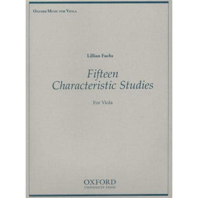 Fuchs, Lillian - 15 Characteristic Studies - Viola solo - Oxford University Press