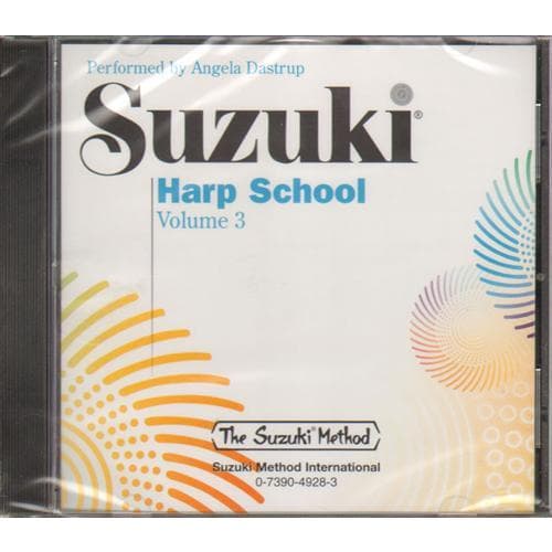 Suzuki Harp School CD, Volume 3, Performed by Dastrup
