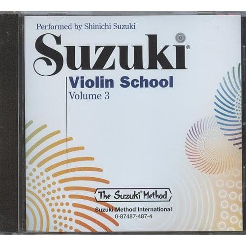 Suzuki Violin School CD, Volume 3, Performed by Suzuki