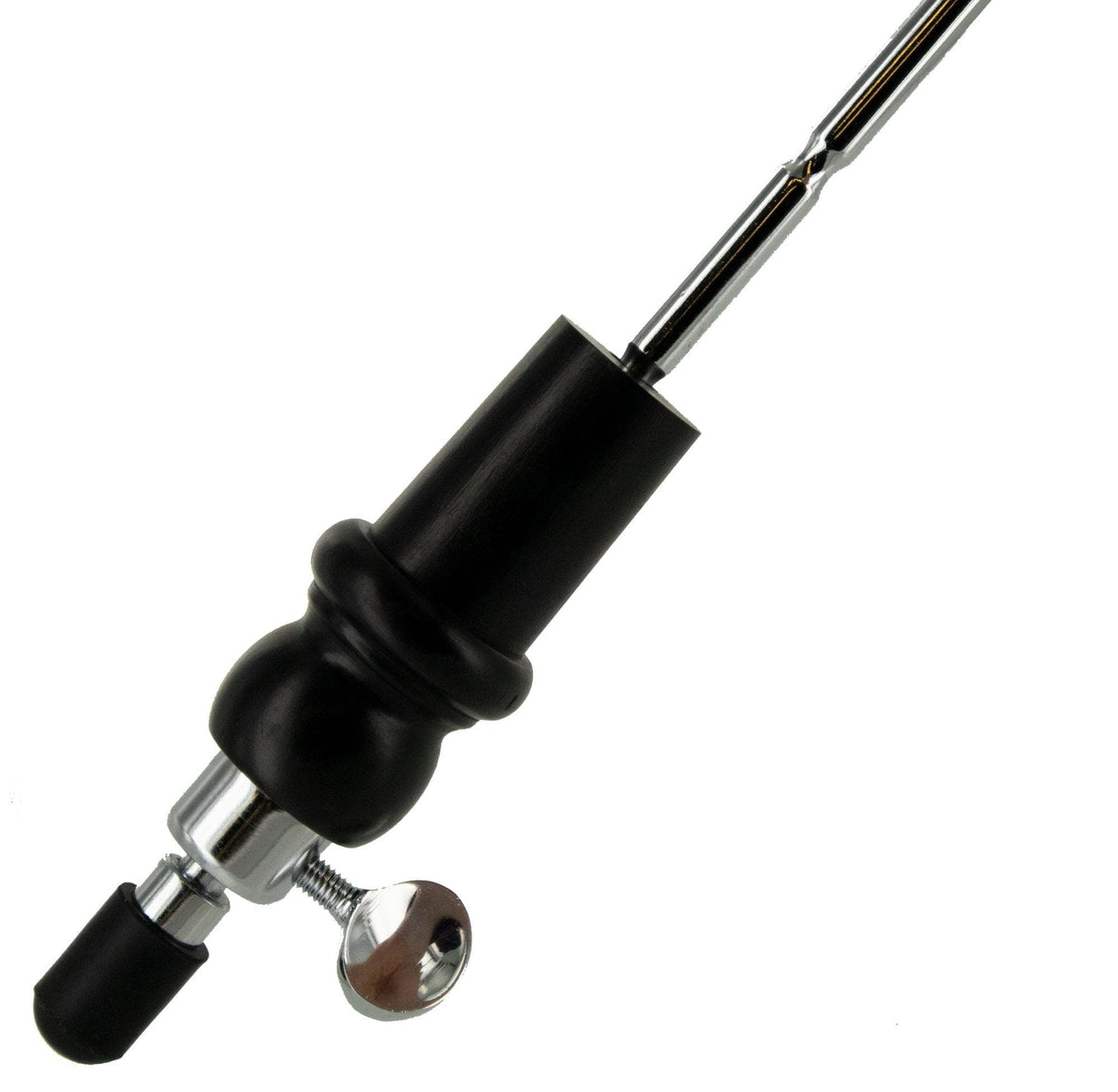 Bass Endpin with Ebony Plug – 12” long, 10mm diameter shaft