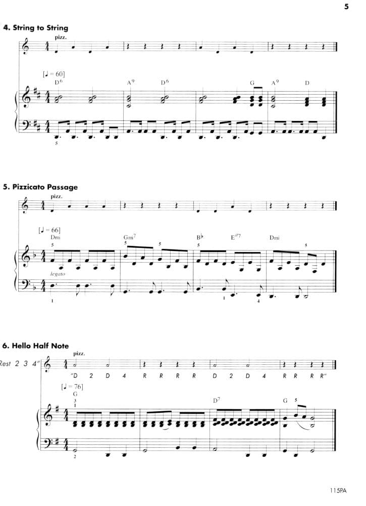 String Basics - Steps to Success for String Orchestra - Book 1 - Piano