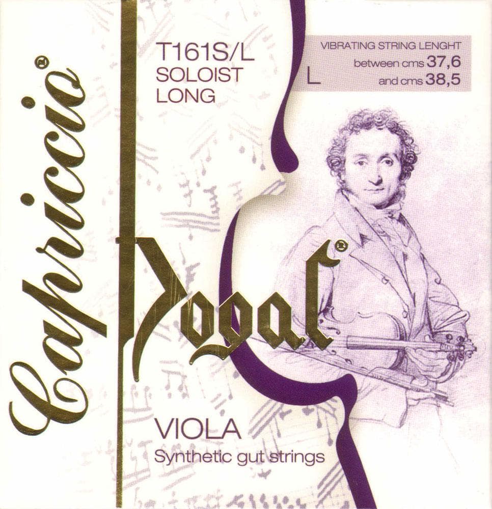 Dogal Capriccio Soloist Viola String Set Long