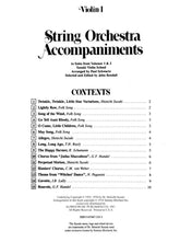 String Orchestra Accompaniments to Solos from Suzuki Violin School, Volumes 1 and 2 - Violin 1
