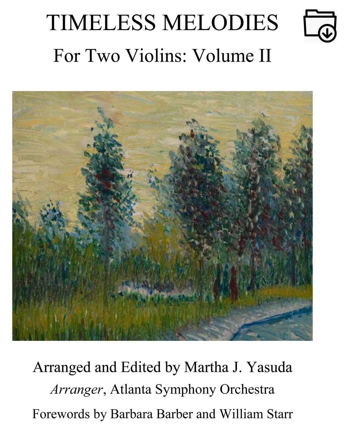 Yasuda, Martha - Timeless Melodies For Two Violins, Volume II - Digital Download