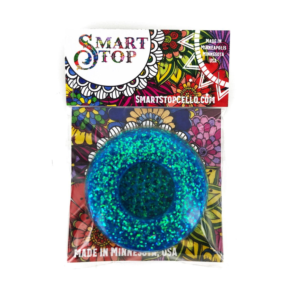 Smart Stop Cello/Bass Endpin Stopper Teal
