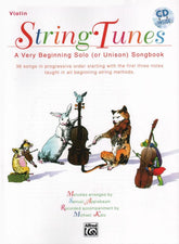Applebaum, Samuel - String Tunes: A Very Beginning Solo (or Unison) Songbook for Violin with CD - Belwin/Mills Publication