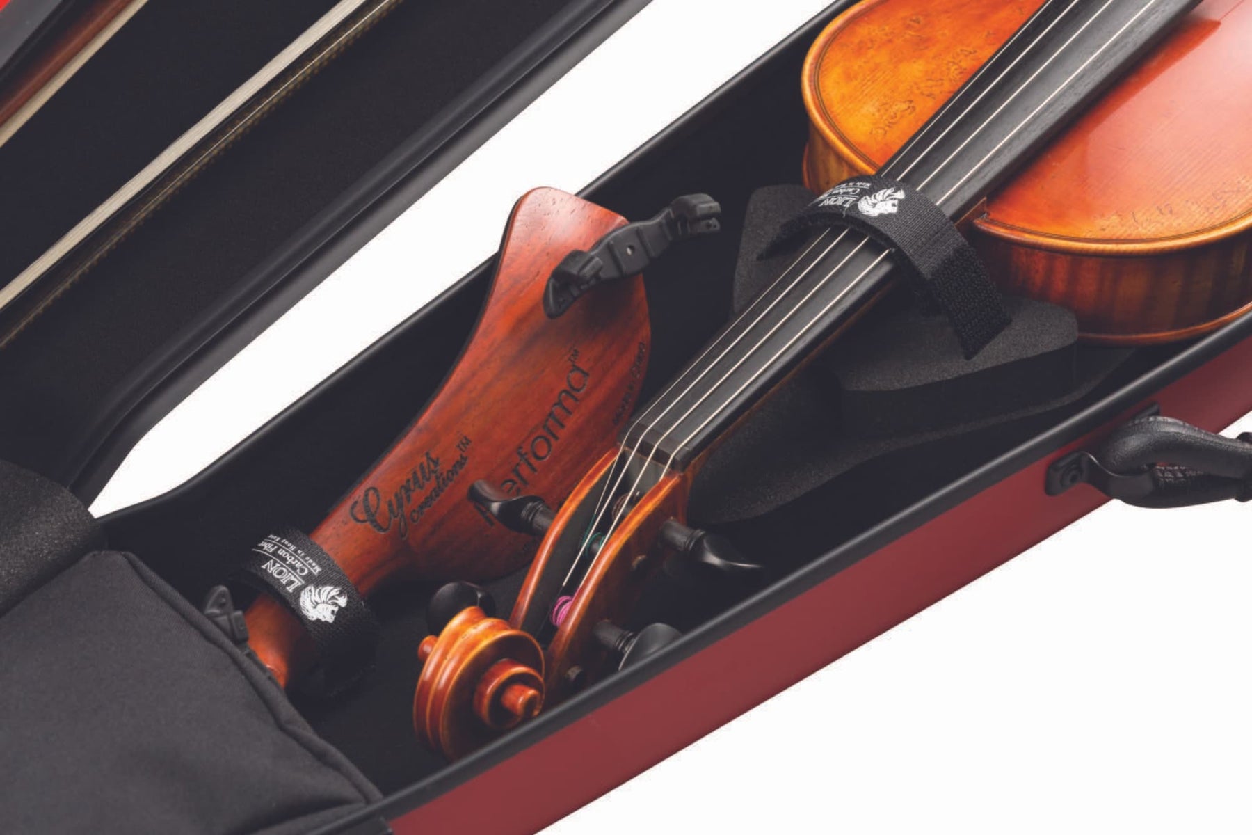 Lion Model 1400 Carbon Fiber Violin Case