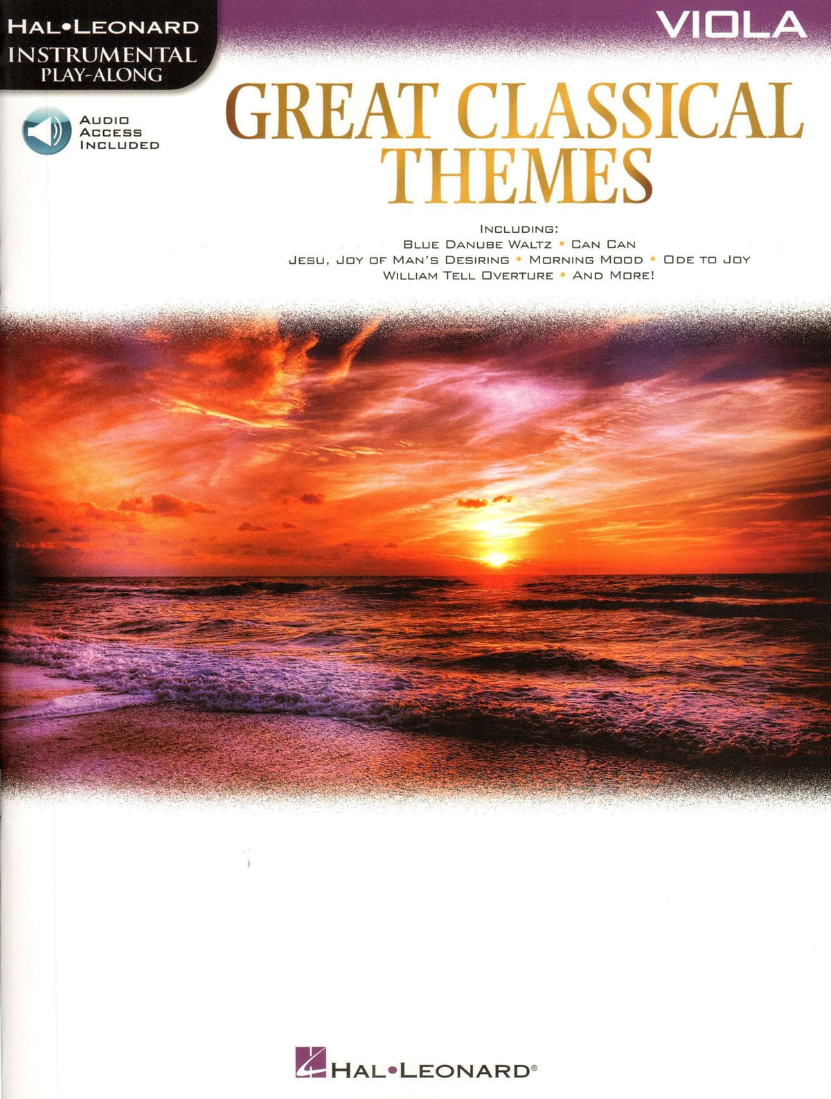 Great Classical Themes - Instrumental Play-Along - for Viola with Online Audio - Hal Leonard
