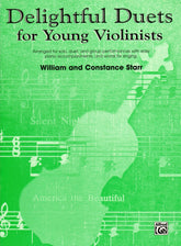 Delightful Duets for Young Violinists by William Starr Piano Parts Published by Alfred Music