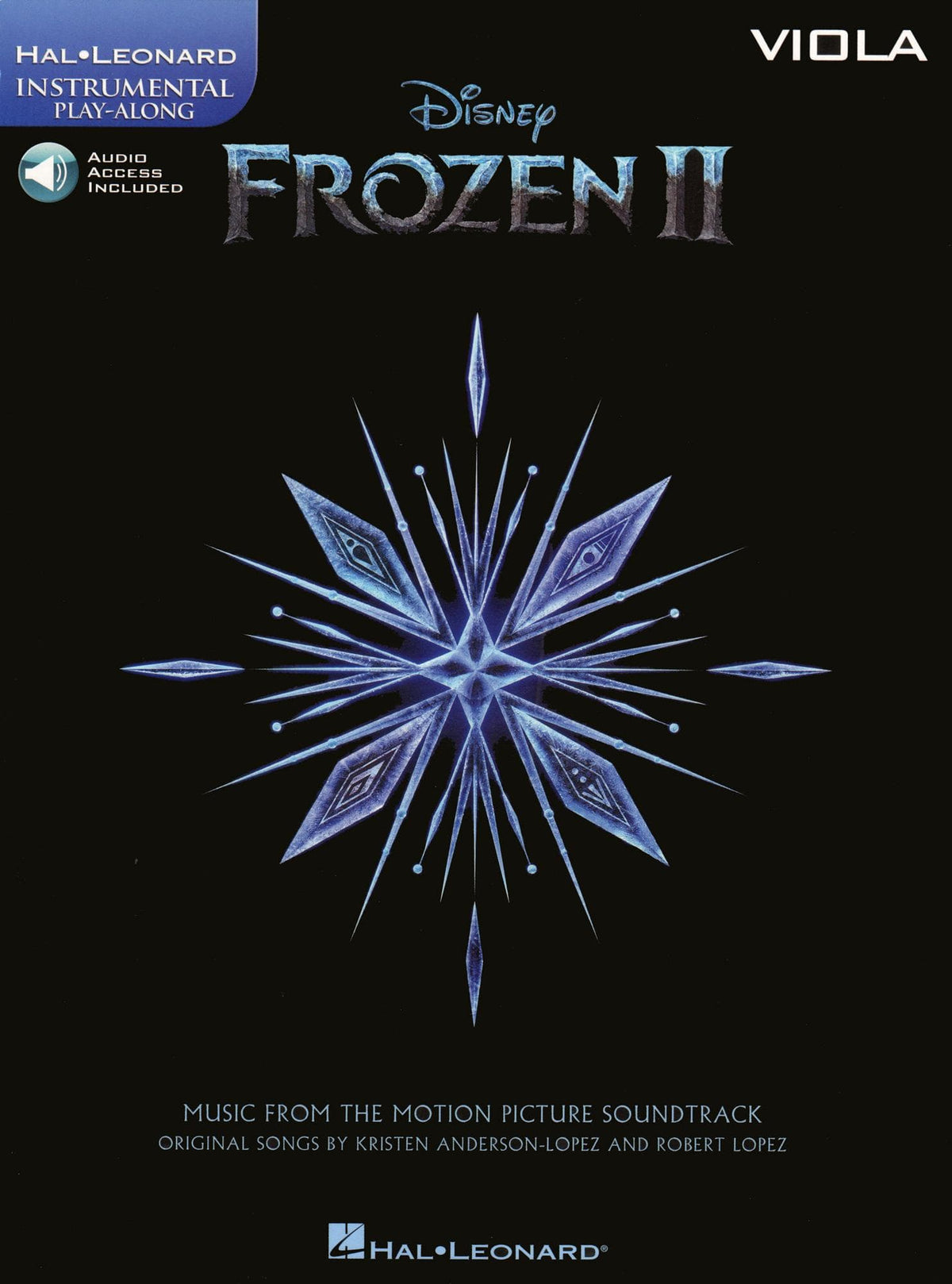 Disney's Frozen II - Instrumental Play-Along - for Viola with Online Audio - Hal Leonard
