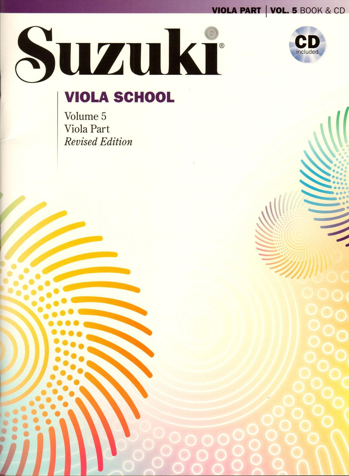 Suzuki Viola School Method Book and CD, Volume 5