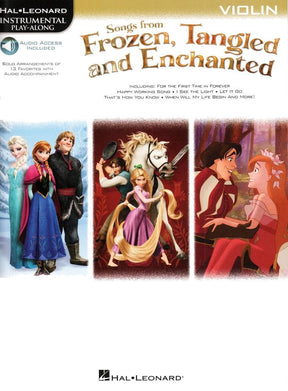 Songs from Frozen, Tangled, and Enchanted - for Violin - Hal Leonard