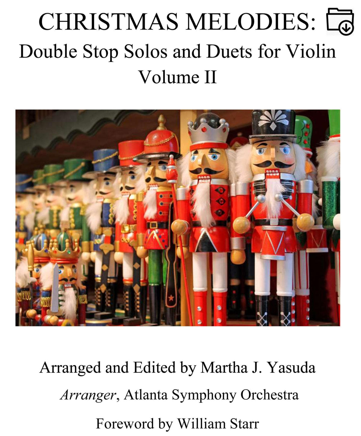 Yasuda, Martha - Christmas Melodies: Double Stop Solos and Duets For Violin, Volume II - Digital Download