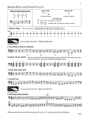 Spotlight On Strings, Level 1, Bass By Doris Gazda Edited by Albert L Stoutamire Published by Neil A Kjos Music Company