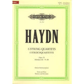 Haydn - Six String Quartets, opus 76 - Score and Parts - Edition Peters