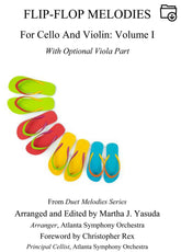 Yasuda, Martha - Flip-Flop Melodies For Cello and Violin, Volume I, 2nd Edition - Digital Download