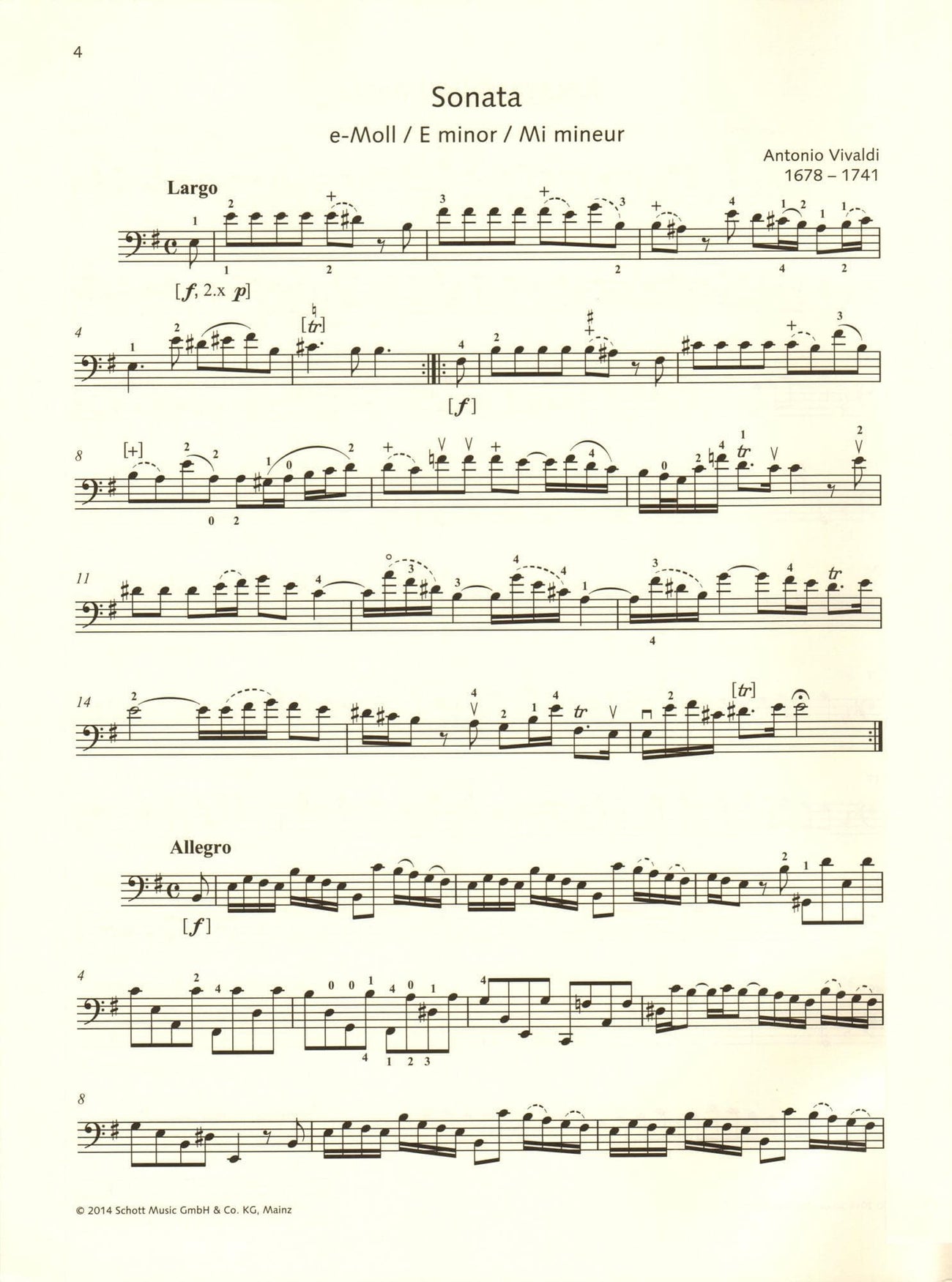 Cello Repertoire Famous Concert Pieces & Sheet Music
