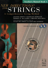New Directions for Strings, Teacher's Manuscript Book 1, with 2 CDs Published by The FJH Music Company Inc